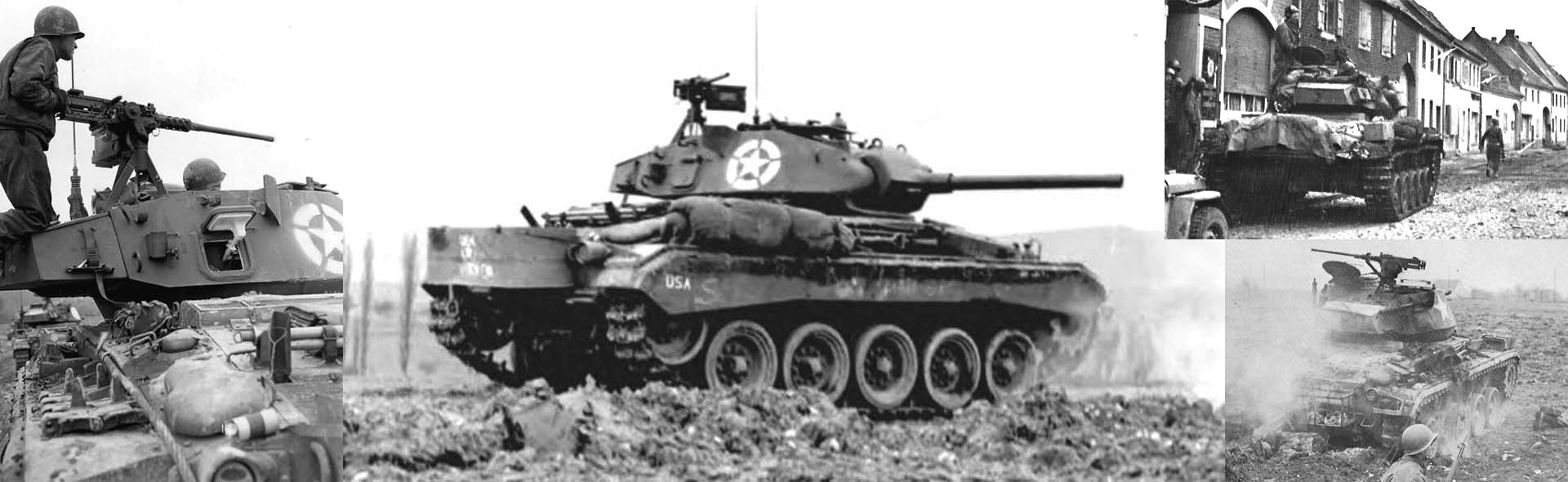 美國陸軍 M24 "霞飛" 輕型戰車（送上可指定款木紋框展示台）