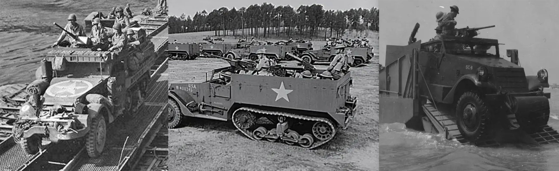 美國M3半履帶裝甲運兵車